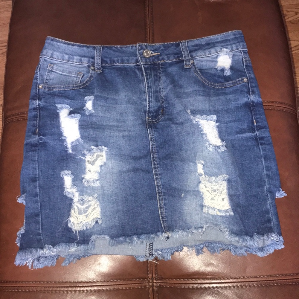 Jean skirt